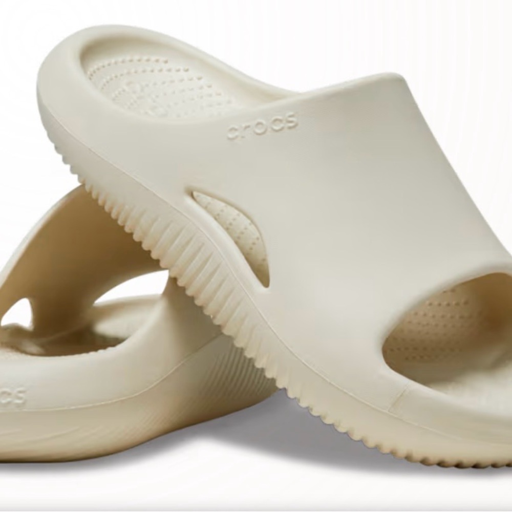 CROCS Classic LiteRide Slide in Cream